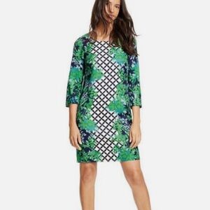 Boden Eliza Silk Print Dress